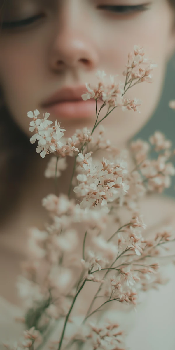 Ethereal Floral Portrait