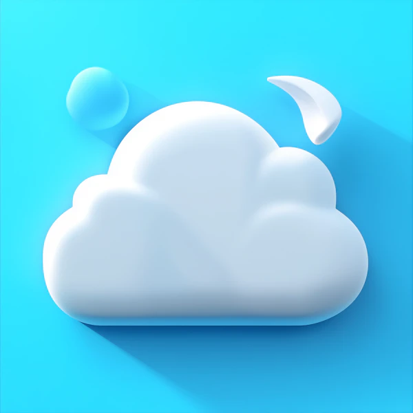 Minimalist Cloud Art