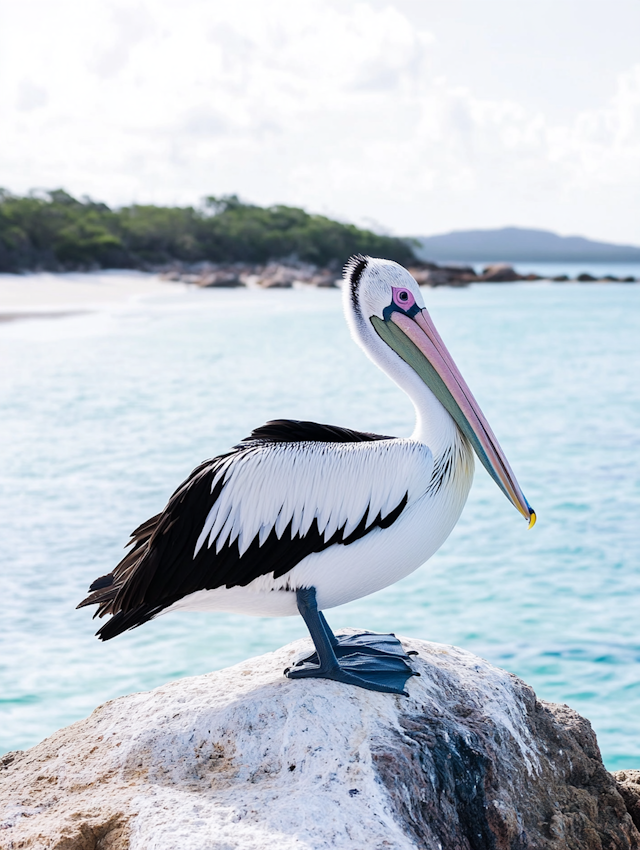 Pelican by the Sea