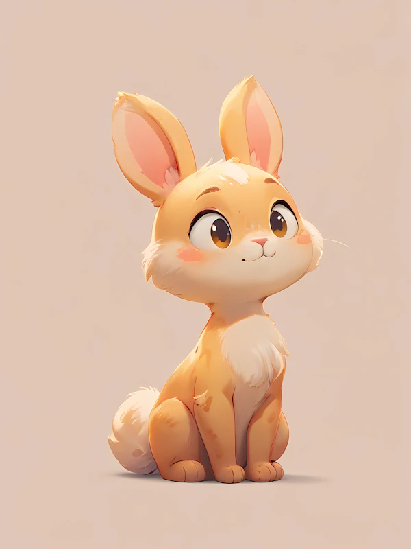 Cartoon Bunny Illustration