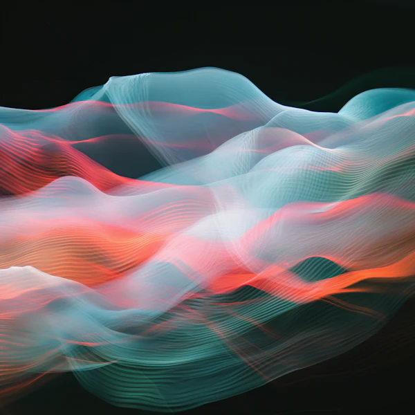 Vibrant Abstract Waves