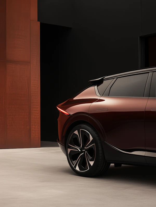 Sleek Electric Vehicle