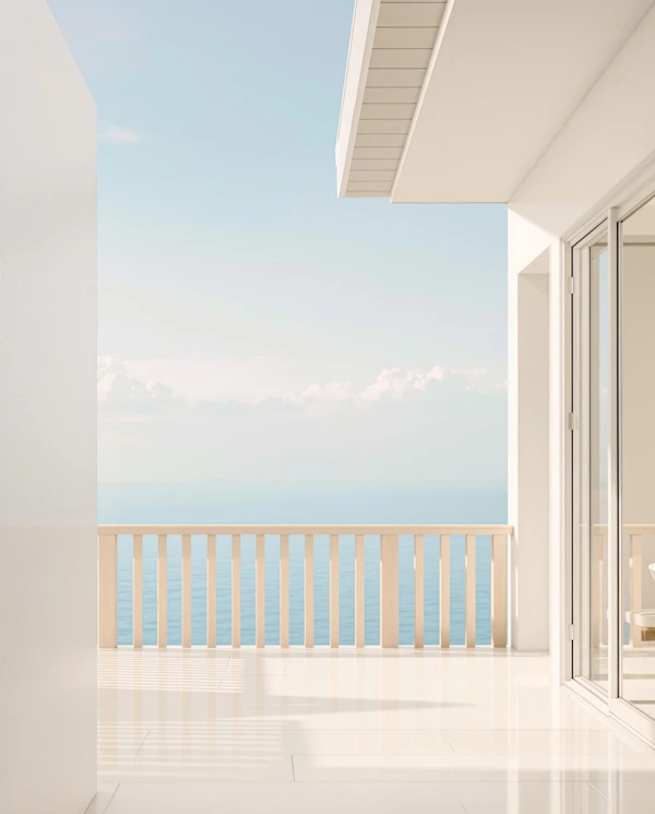 Serene Balcony View
