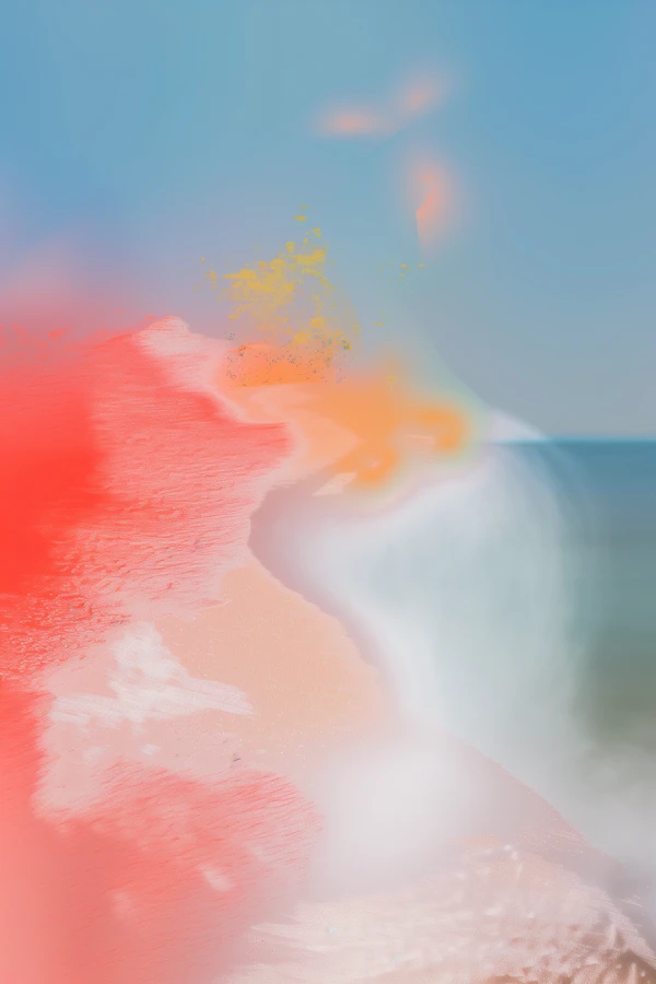 Surreal Beach Artwork