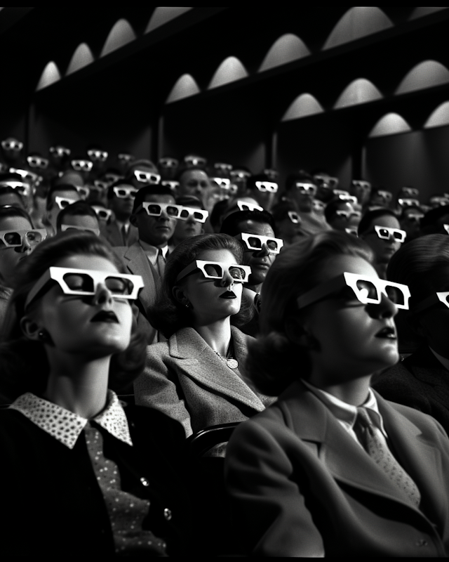 Nostalgic 3D Cinema Experience, circa 1950s