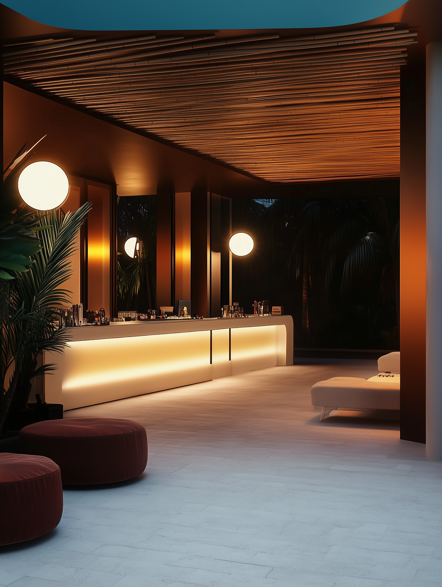 Modern Stylish Bar Area