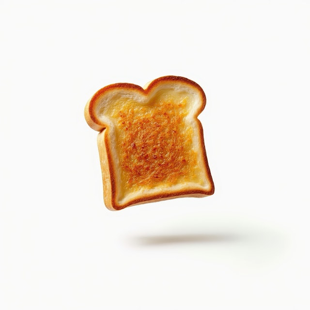 Golden Toast Slice