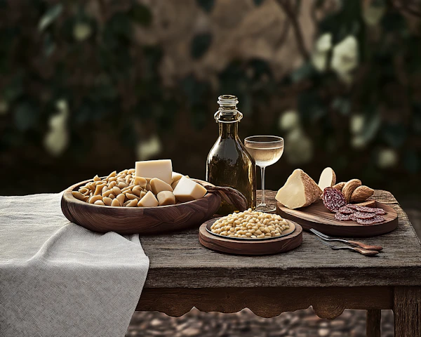 Rustic Culinary Spread