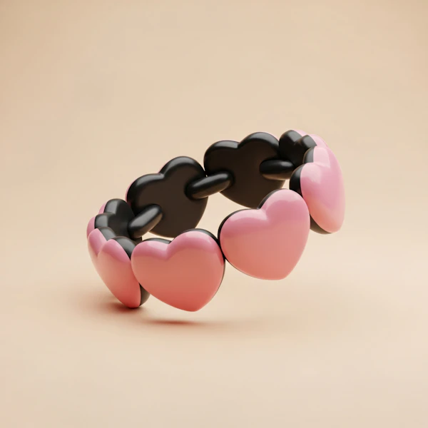 Heart Link Bracelet