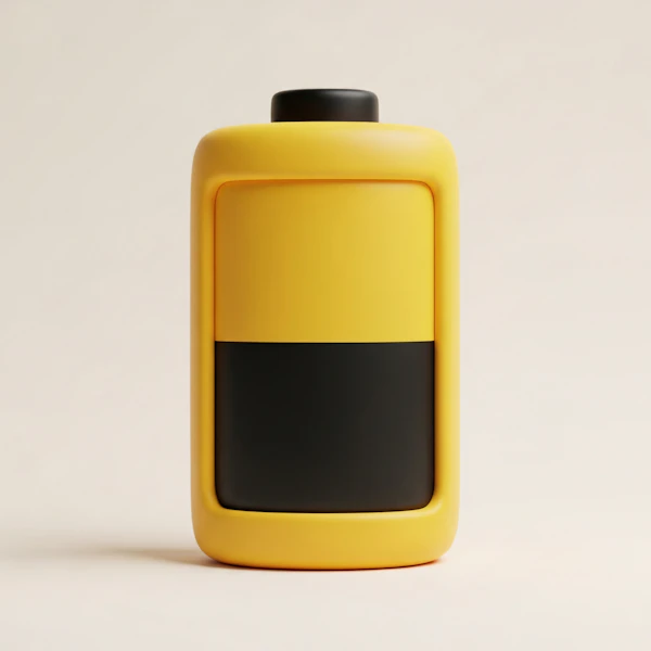 Minimalist Yellow Container