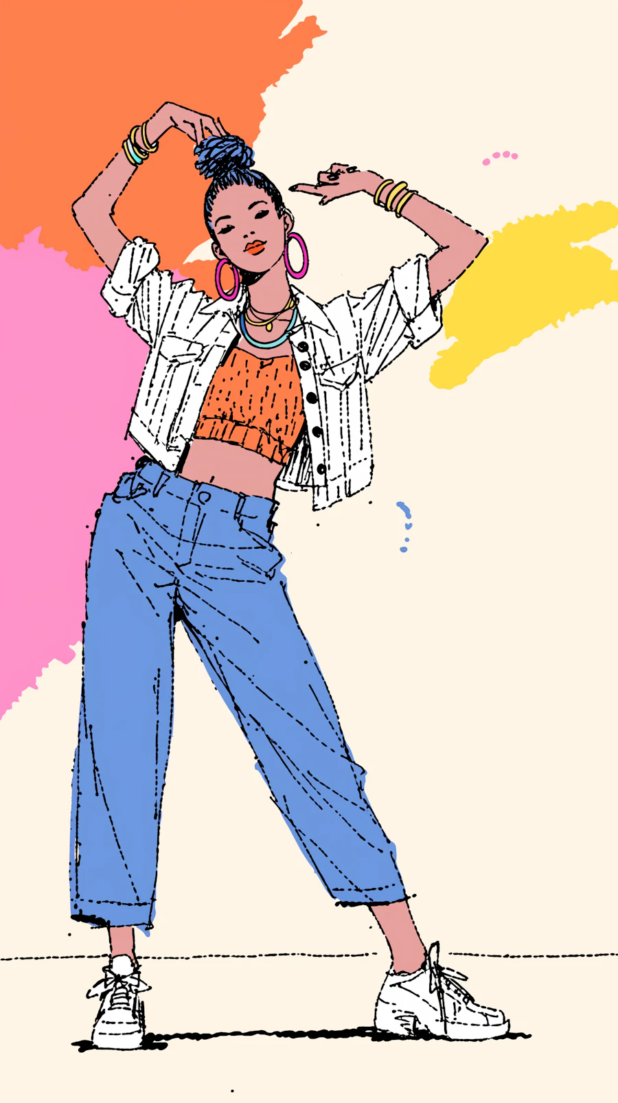 Stylish Individual Pose