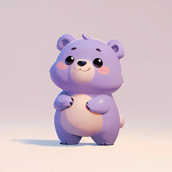 Cute Cartoonish Bear