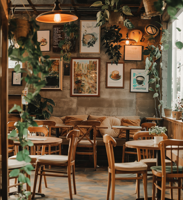 Cozy Café Interior