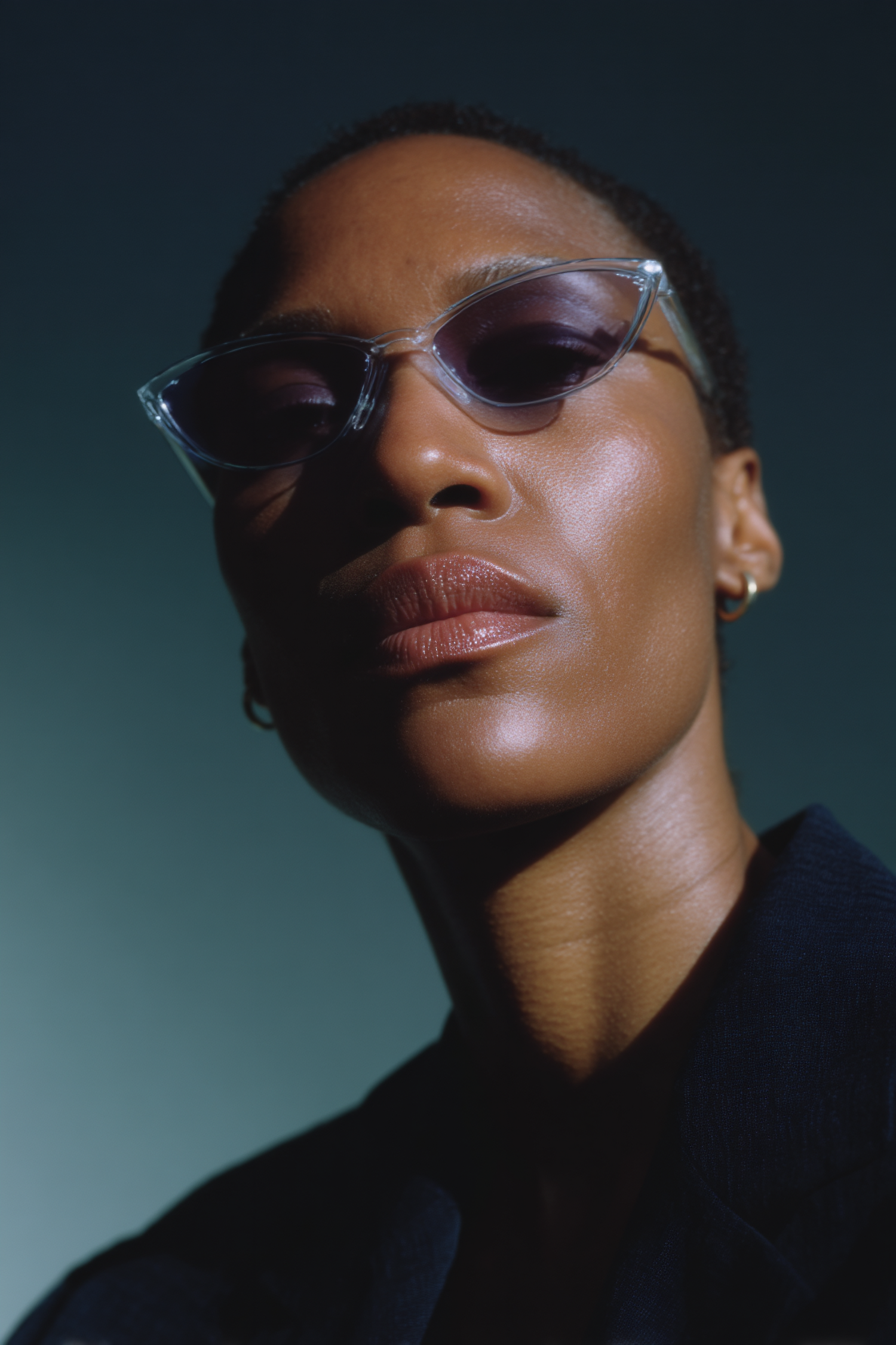 Stylish Portrait Close-Up