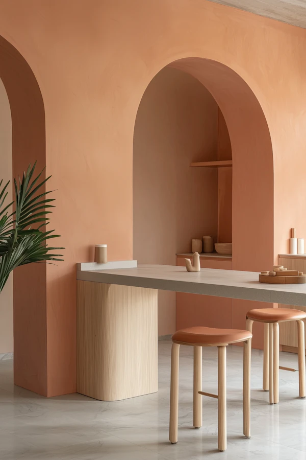 Modern Terracotta Interior