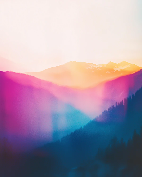 Dreamy Abstract Landscape