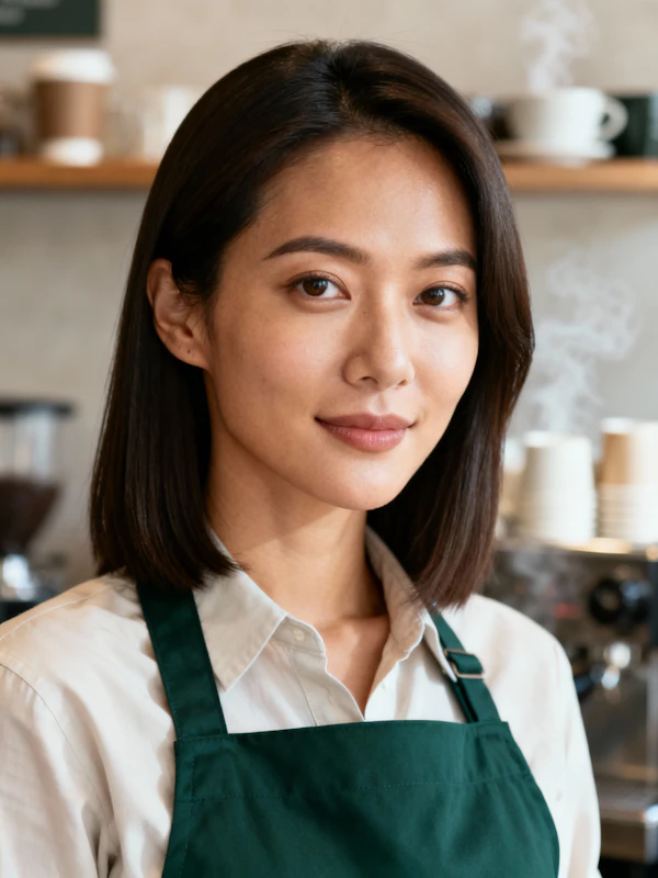 Barista in Coffee Shop