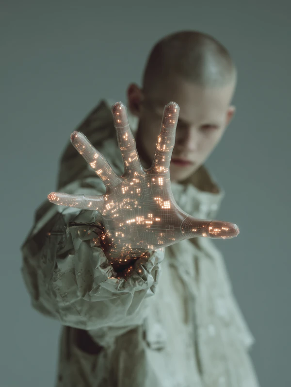 Futuristic Hand Gesture