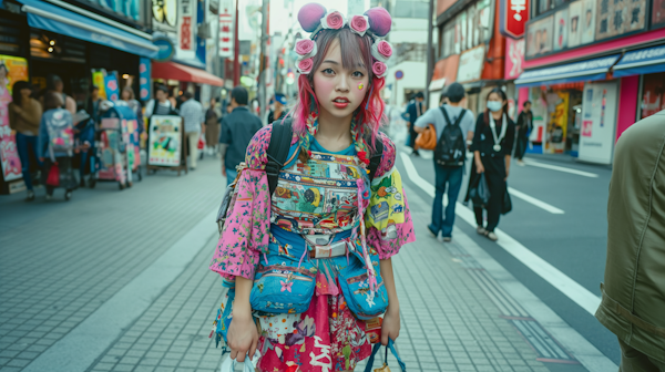 Vibrant Fashion in Japan