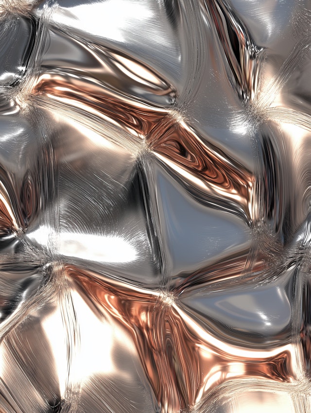 Abstract Metallic Surface