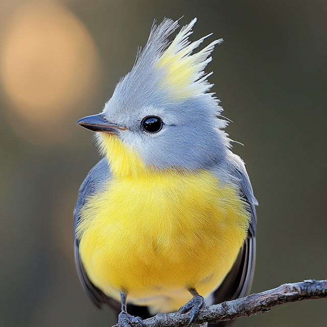 Colorful Bird on Branch