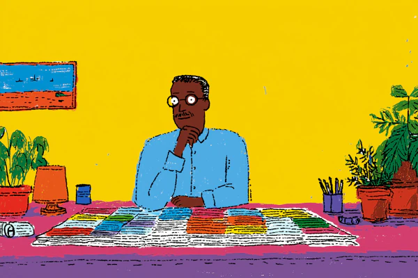 Creative Workspace Scene