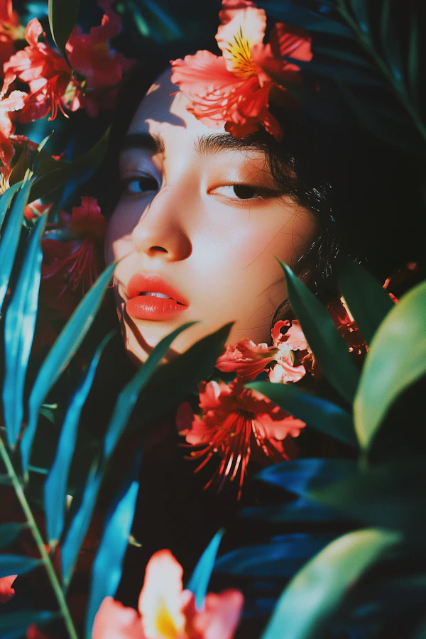 Woman in Nature Portrait