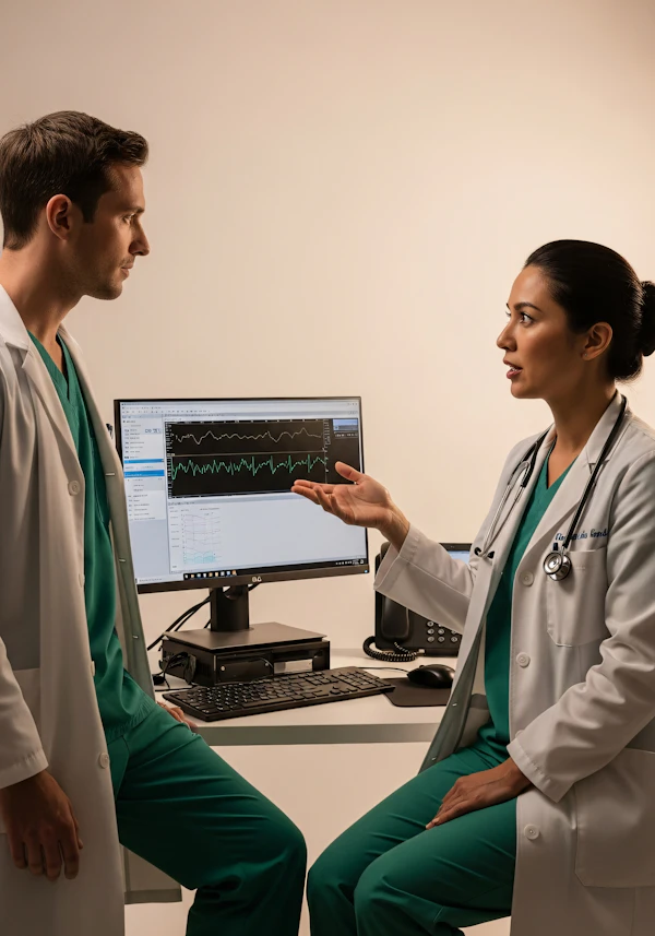Clinical Discussion Scene