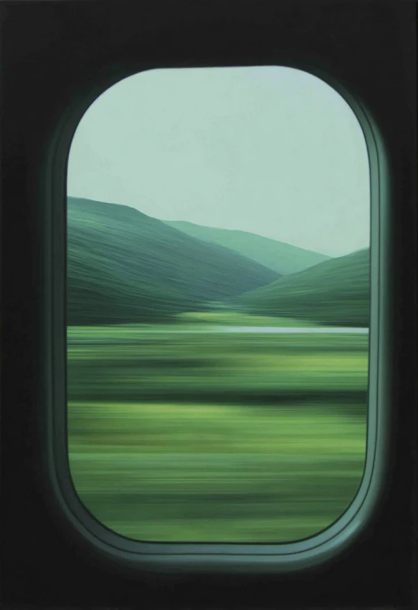 Train Window View