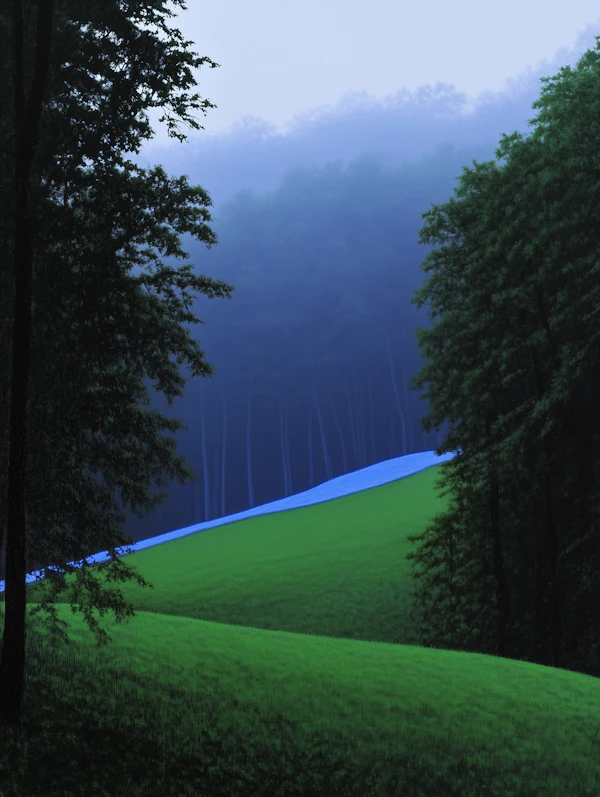 Serene Green Landscape