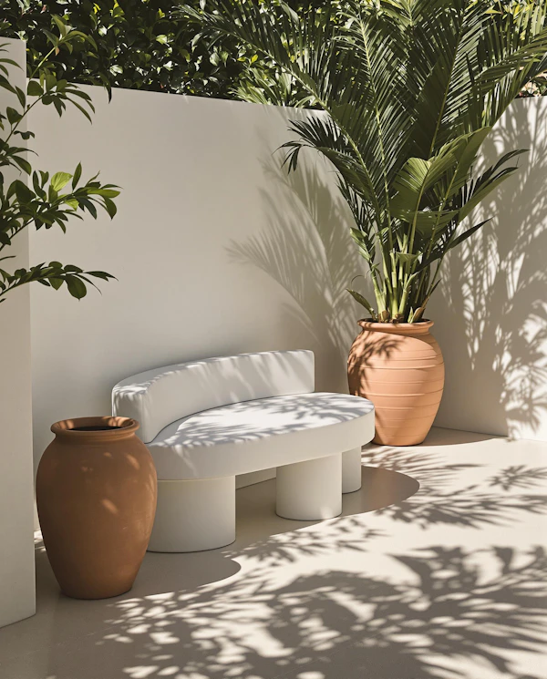 Serene Outdoor Seating