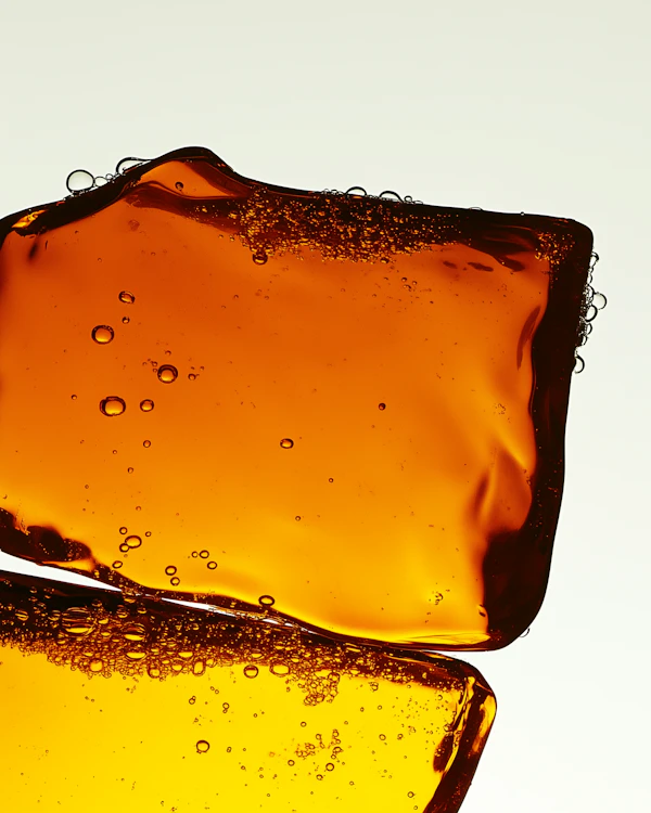Amber Ice Cubes