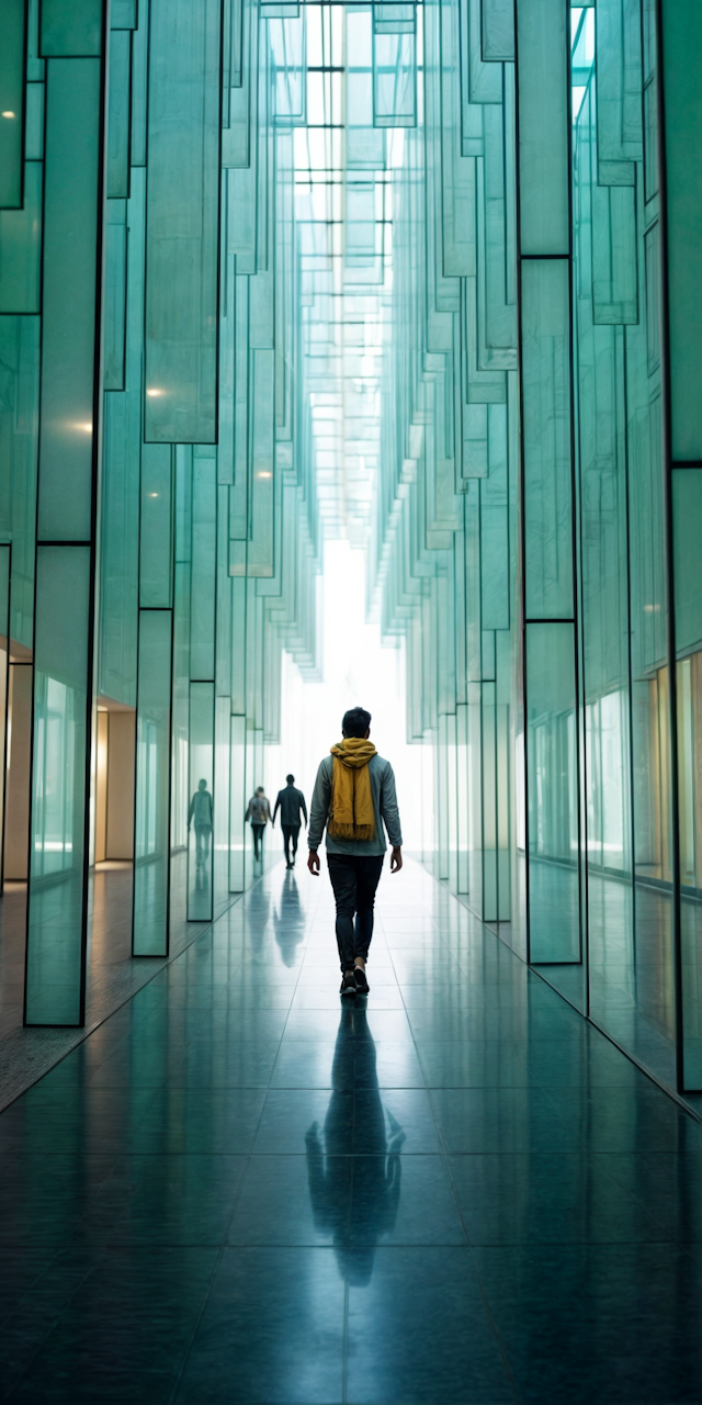 Modern Hallway Walk