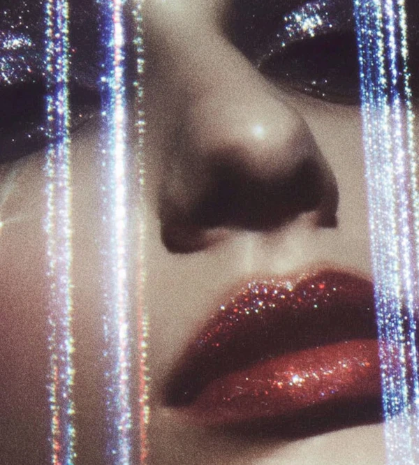Glamorous Glitter Portrait
