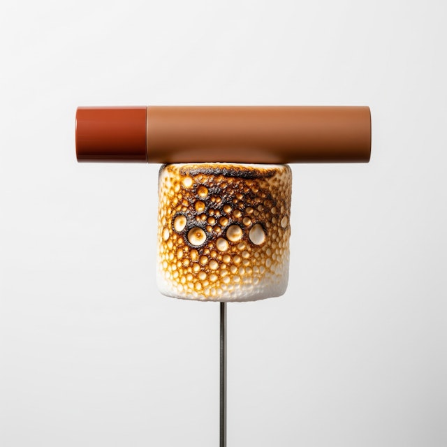 Lipstick on Marshmallow