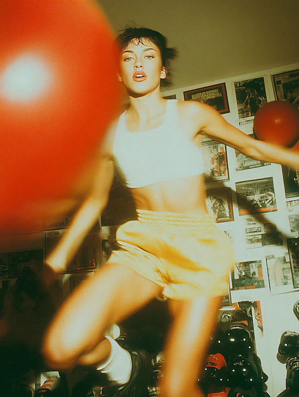 Energetic Gym Scene