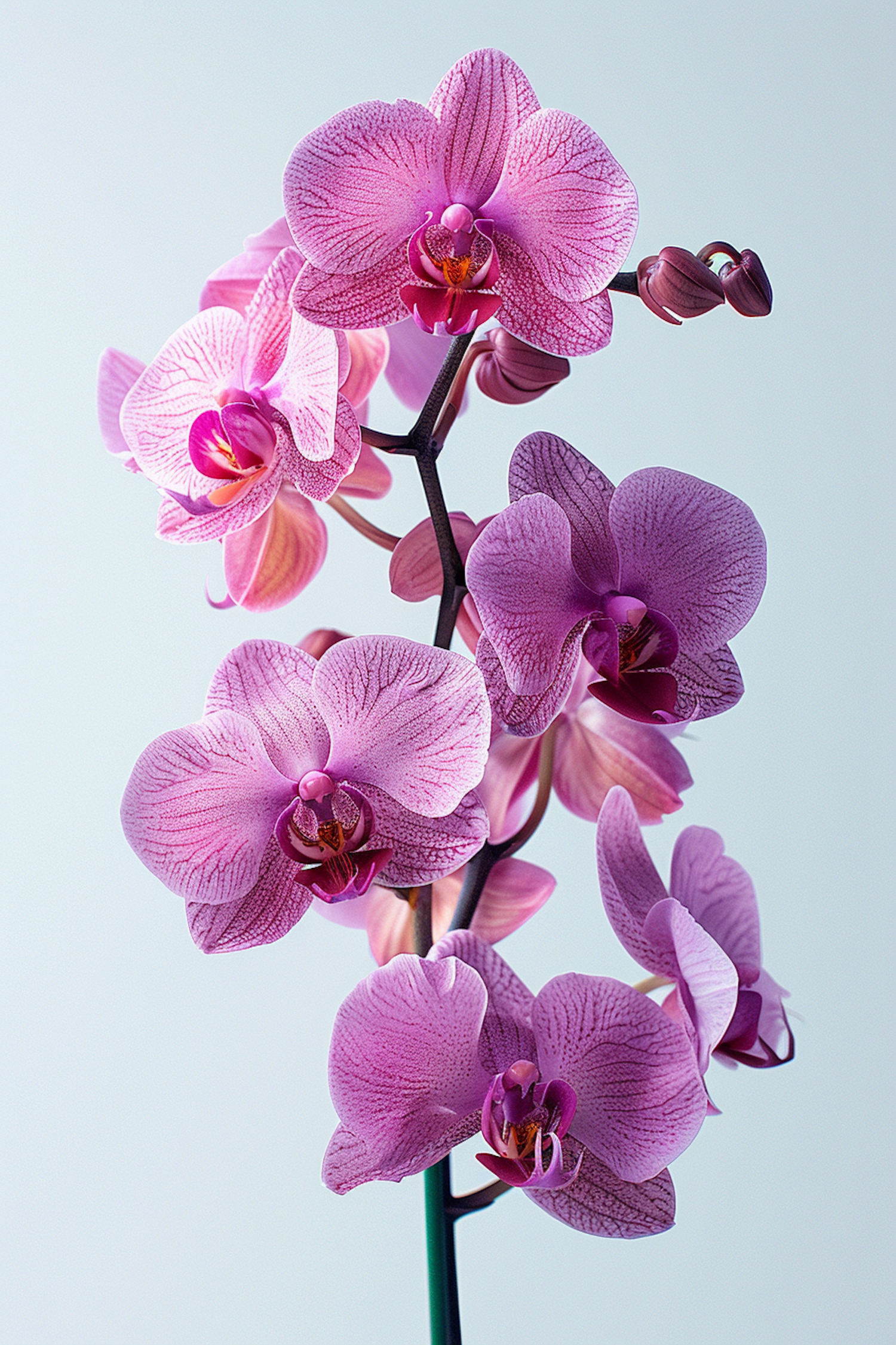 Vibrant Orchid Display