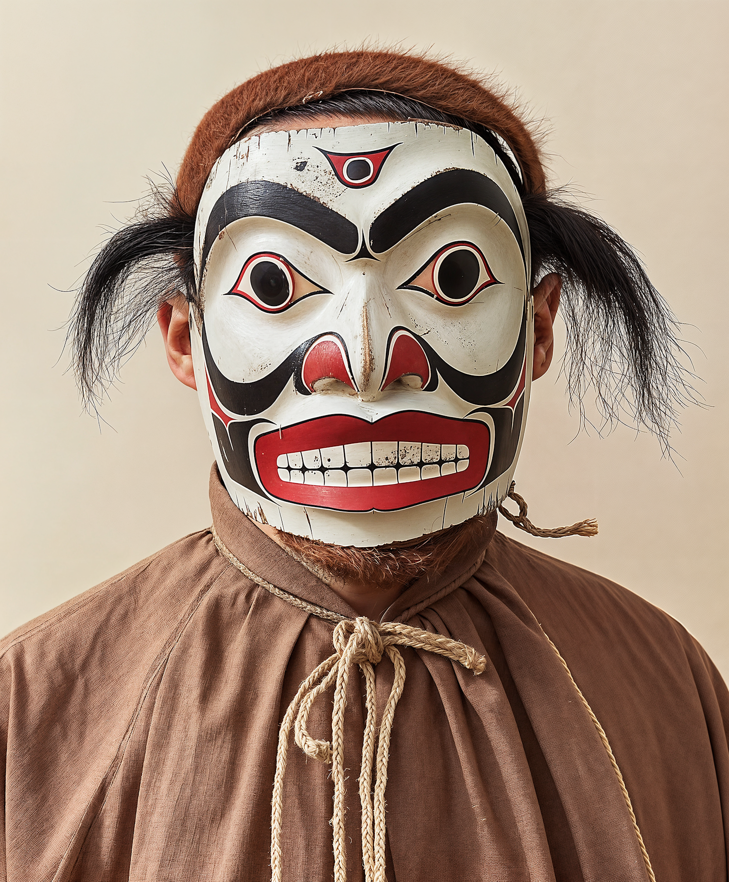 Traditional Masked Figure