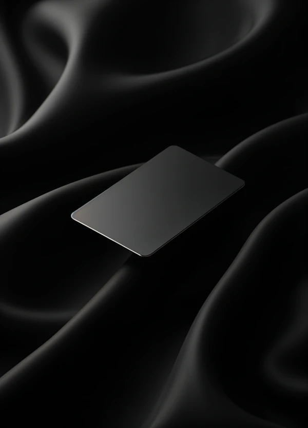 Minimalist Black Object