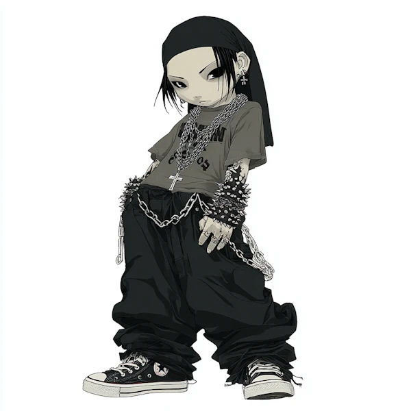 Punk Style Portrait