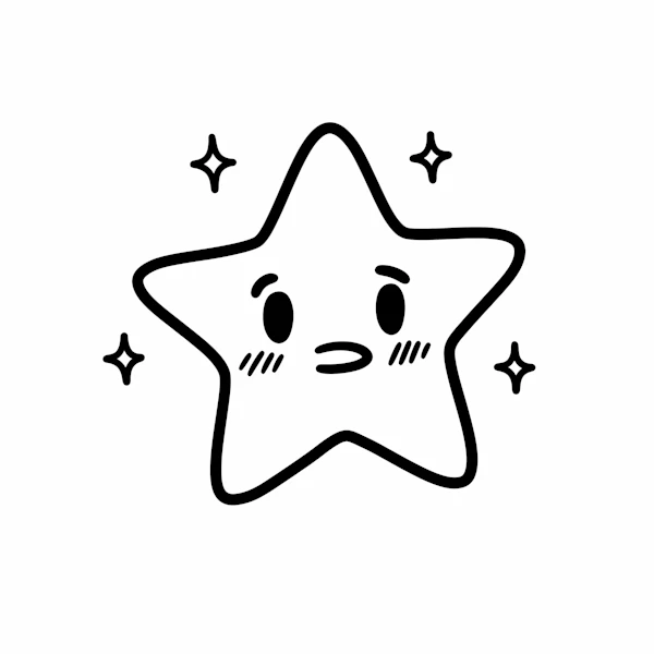 Cartoon Star Illustration