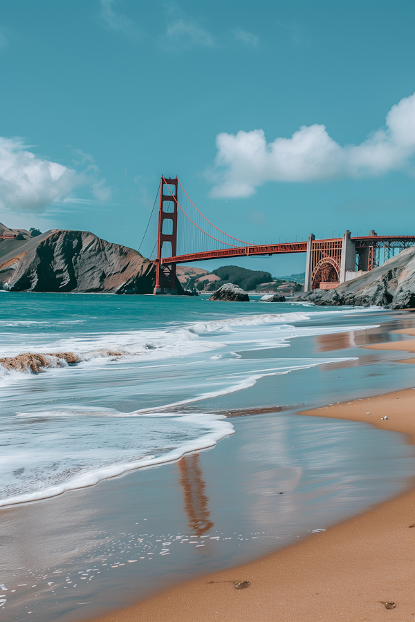 Tranquil Golden Gate Bridge View