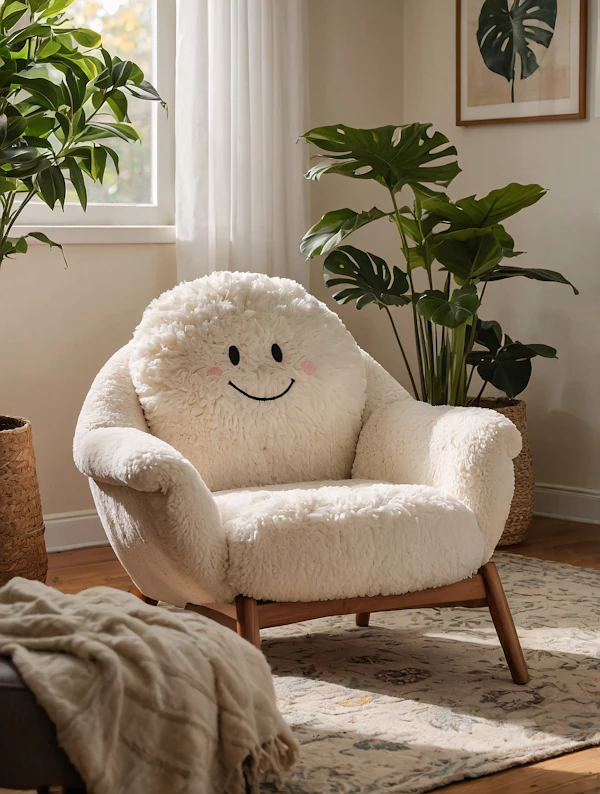 Cozy Fluffy Armchair