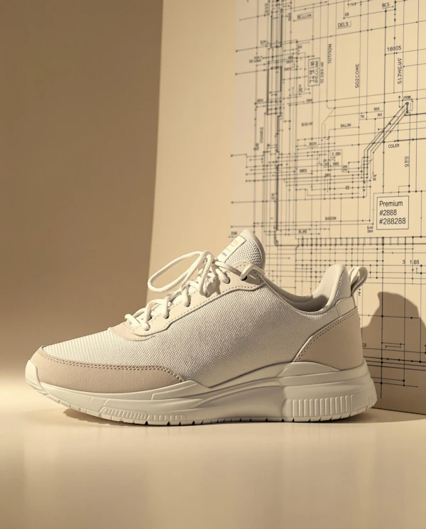 Modern Off-White Sneaker