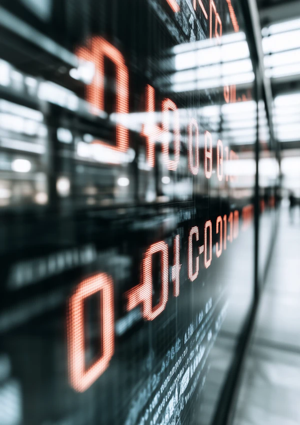 Futuristic Data Display