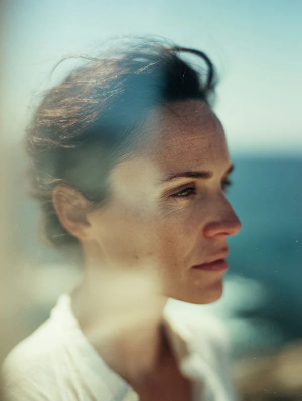 Thoughtful Woman Portrait
