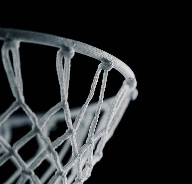 Basketball Hoop Close-Up