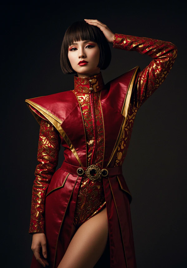 Elegant Asian Portrait