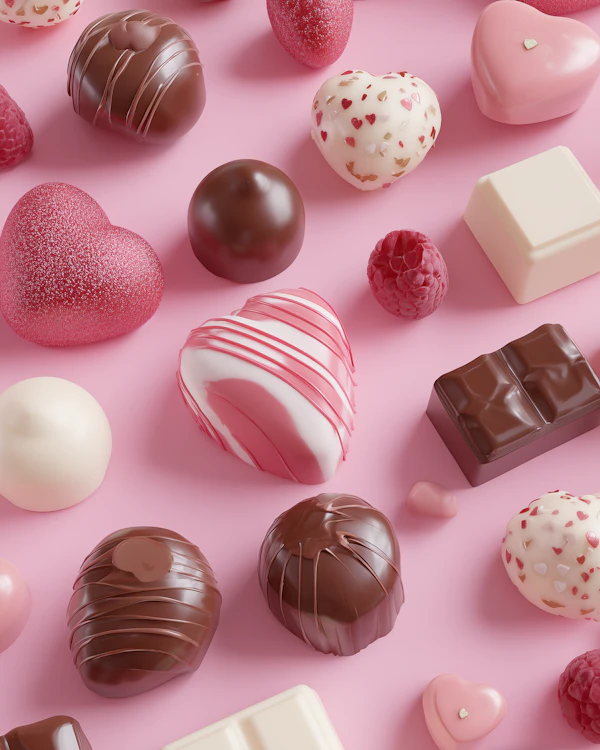 Chocolates and Raspberries