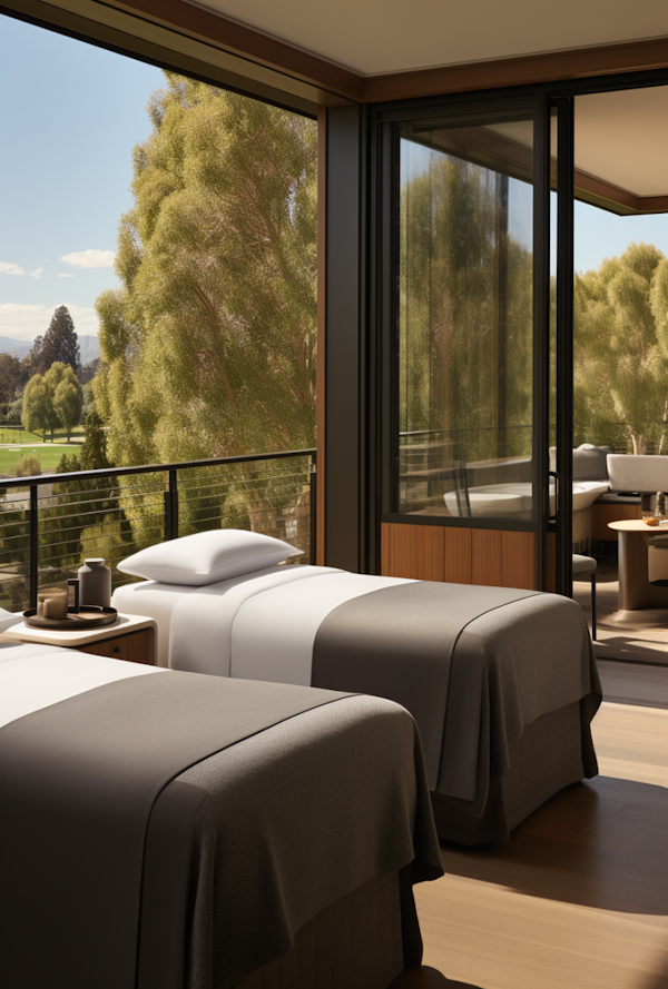 Tranquil Nature-View Spa Retreat